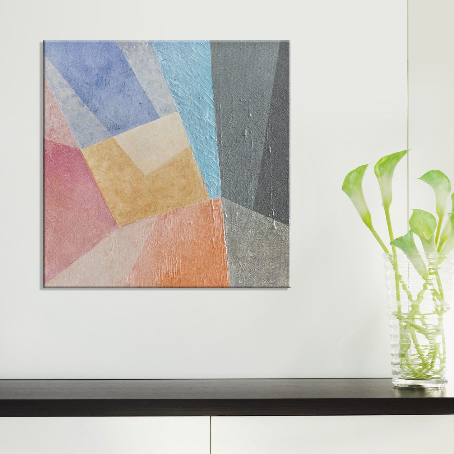 Jasny podział kwadratu, 40 x 40 cm