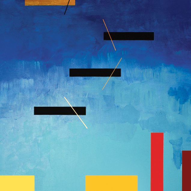 Barkarolla, Inspirowane muzyką Fryderyka Chopina, ROK akryl, płótno, 80x120 cm