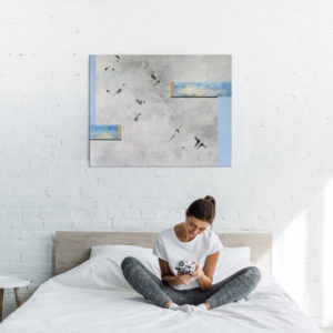 Dorota Kiermasz Współzależność społeczna, obraz na plotnie