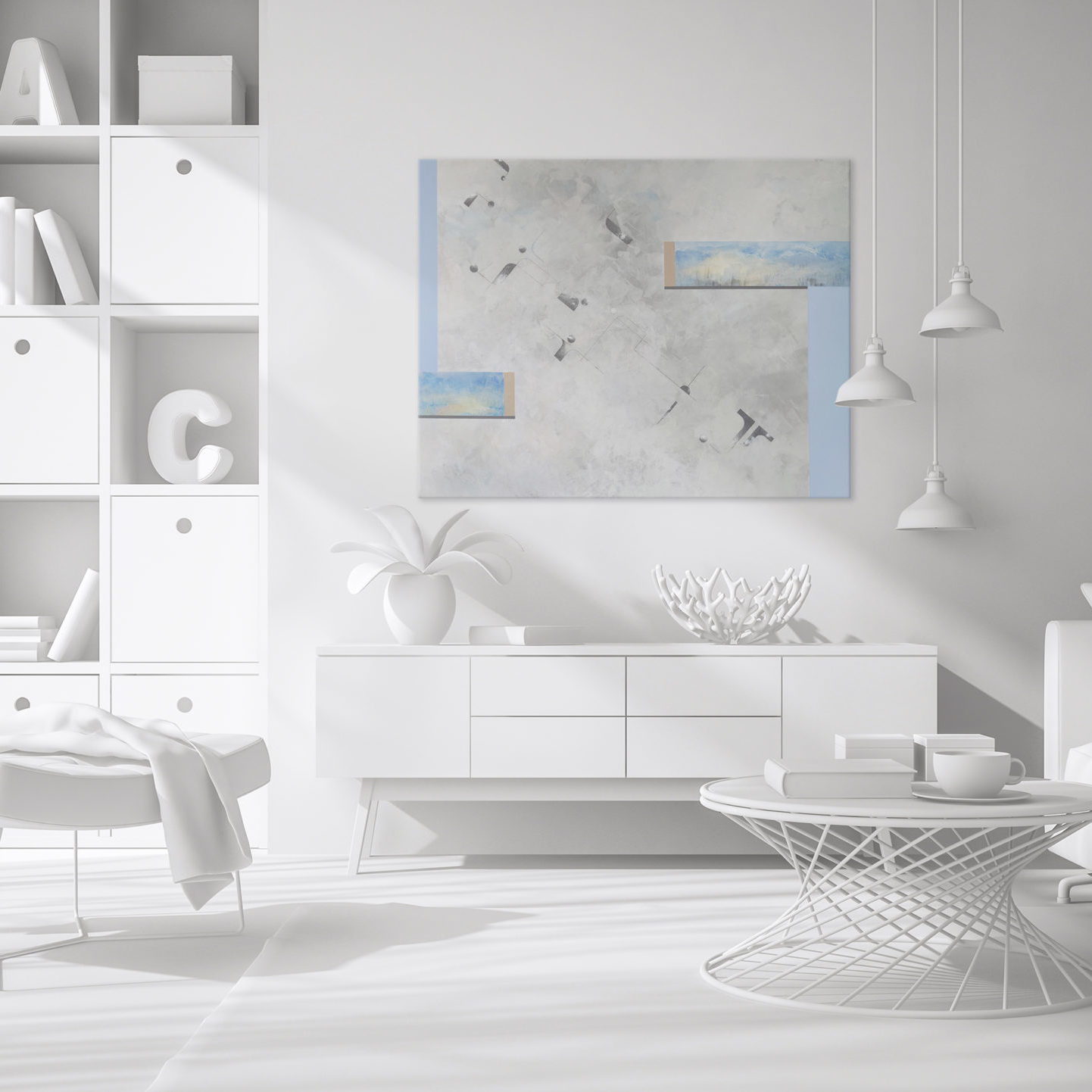 Dorota Kiermasz Współzależność społeczna, obraz na plotnie