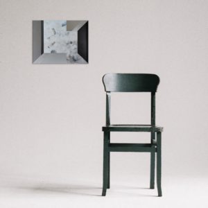 W grze z cyklu Białe na czarnym. Systemy otwarte, 20 x 30 cm