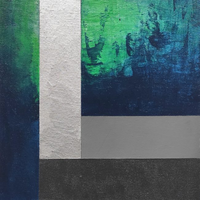 Miniatura na plótnie, na desce, 20 x 20 cm