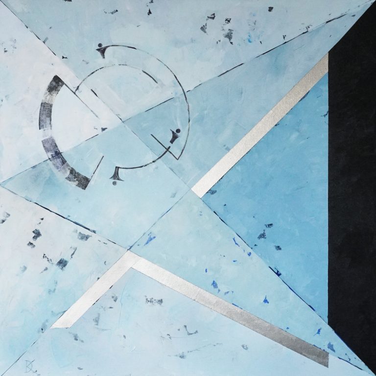 Obraz na płótnie, Koniugacje/koligacje/podziały, 70 x 70 cm