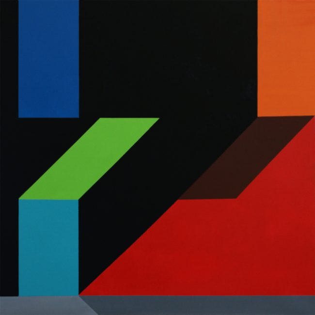 Podział od_do kwadratu I, 80 x 80 cm