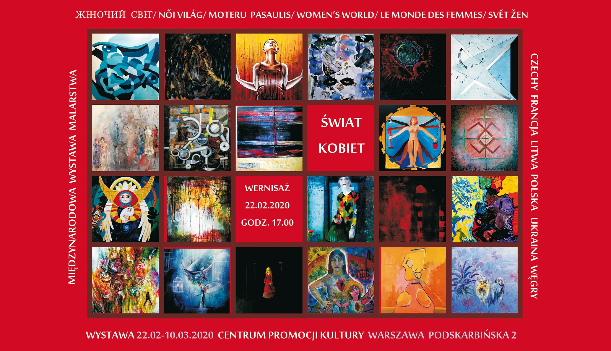 wystawa obrazów Świat Kobiet, Warszawa