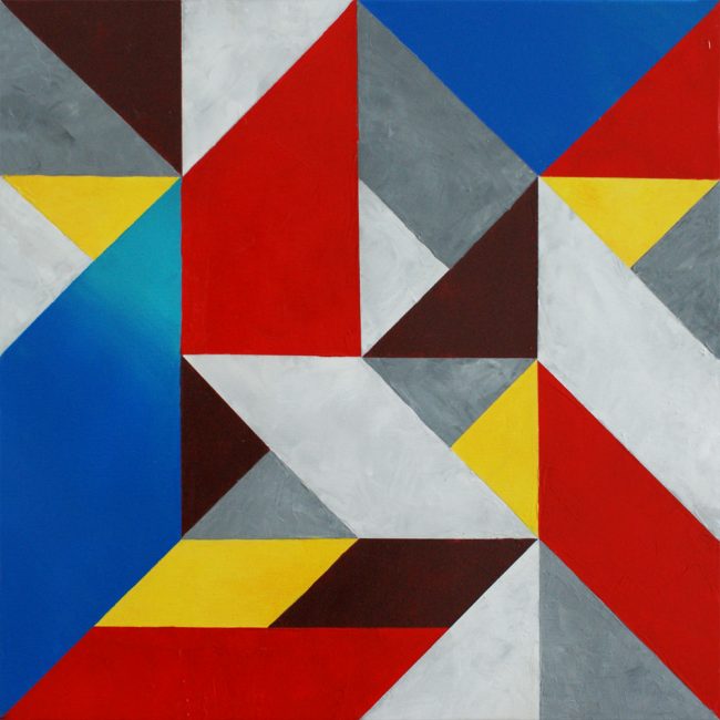 Podział z bielą po przekątnej III