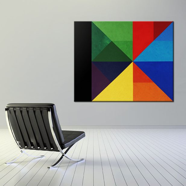 Podział od-do kwadratu 80 x 120 cm