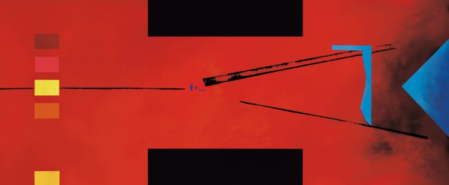 Obraz na płótnie, zatrzymany kadr w czerwieni I