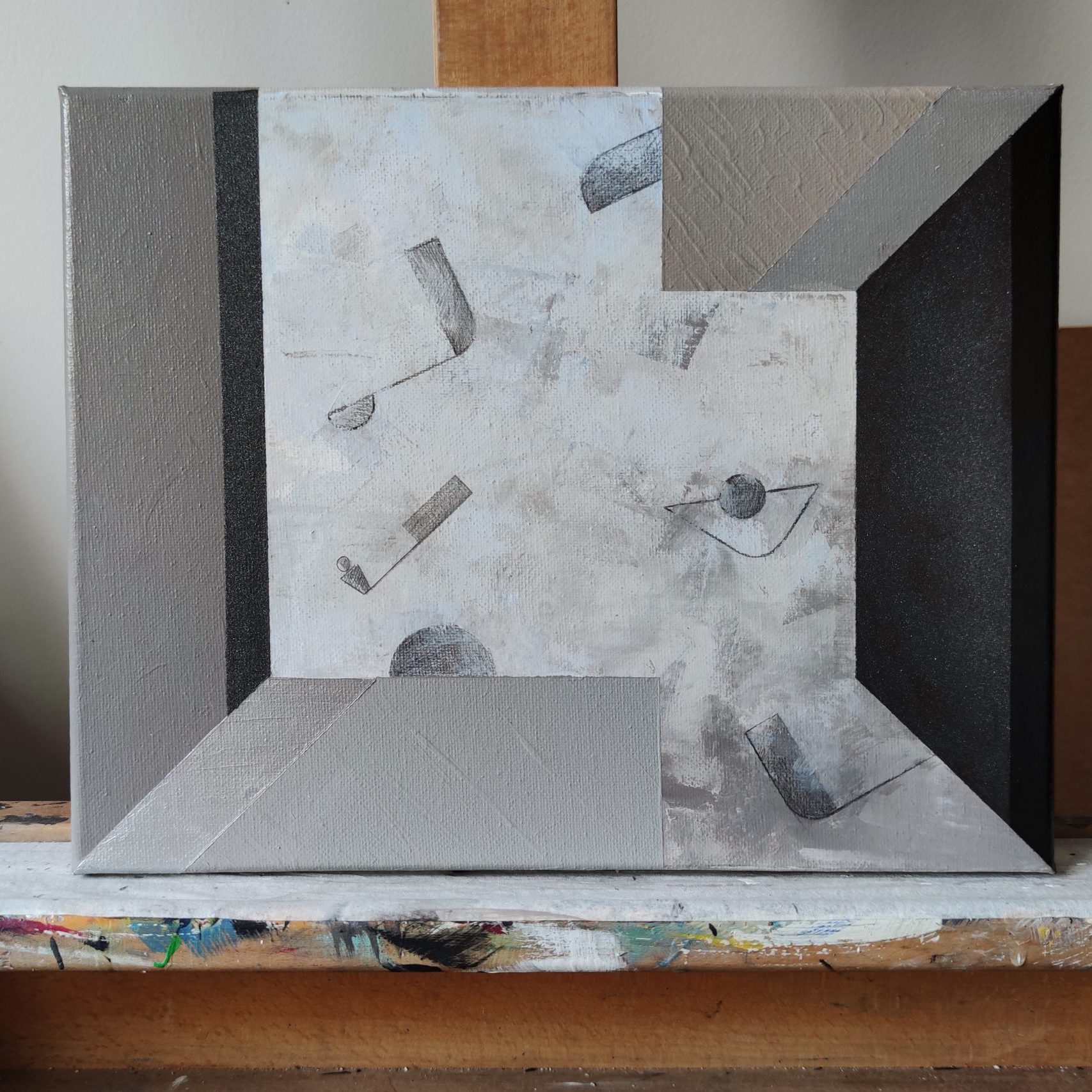 Miniatura, 20 x 30 cm na sztaludze