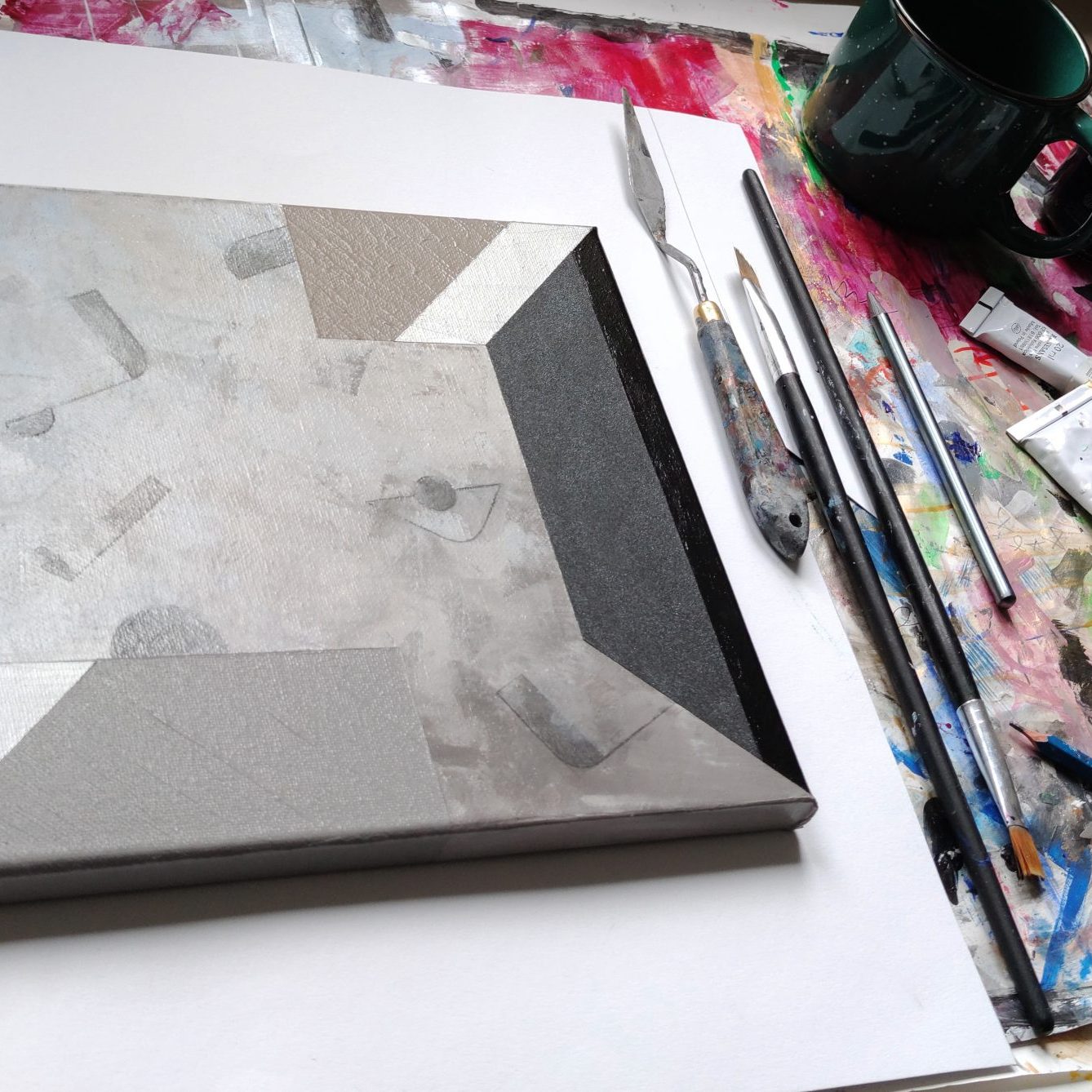 Miniatura, 20 x 30 cm na sztaludze